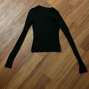 Urban Outfitters Out From Under Ribbed Long Sleeve Top (size XS)